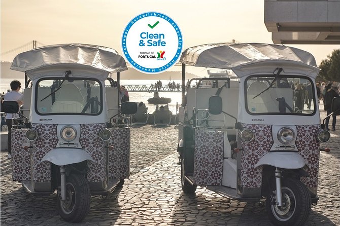 Lisbon - Private Vintage Tuk Tour with Hotel Pickup - From Rossio to Alfama’s steep old streets