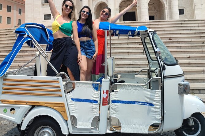 Lisbon Tuk Tuk Tour – 1-Hour Old Town Experience - Martim Moniz and Praça da Figueira on the return