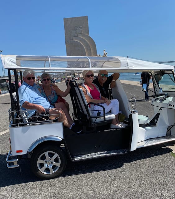 Lisbon TukTuk Tour - Smooth & Fun - Best Instagram Spots - Belém, the river breeze, and custard pastries