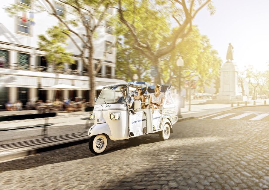 Lisbon with Tukxi: From East to West Private Tour by Tuk Tuk - Chiado, Bairro Alto, and the final viewpoints