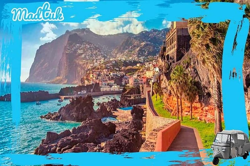 Madeira: Cabo-Girão Skywalk + Câmara de Lobos Tuk-Tuk Tour - The tuk-tuk ride from Funchal