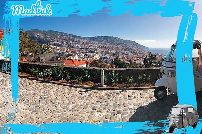 Madeira Funchal City Historical Tuk Tuk Guided Tour by MadTuk - Pico Fortress gives you the first strong view