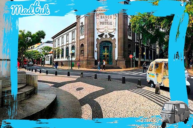 Madeira Funchal City Historical Tuk Tuk Guided Tour by MadTuk - São Tiago Fort and the old town