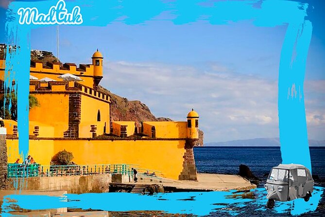 Madeira Funchal City Historical Tuk Tuk Guided Tour by MadTuk - The Vila Guida viewpoint looks over Funchal