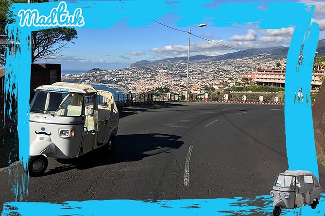 Madeira Garajau Christ King and Funchal Tuk Tuk Tour by MadTuk - The old airport road and Boa Nova Church