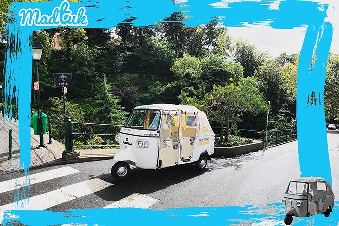 Madeira Monte Tobbogans and Old Town Tuk Tuk Tour by MadTuk - Monte Church and its grand staircase
