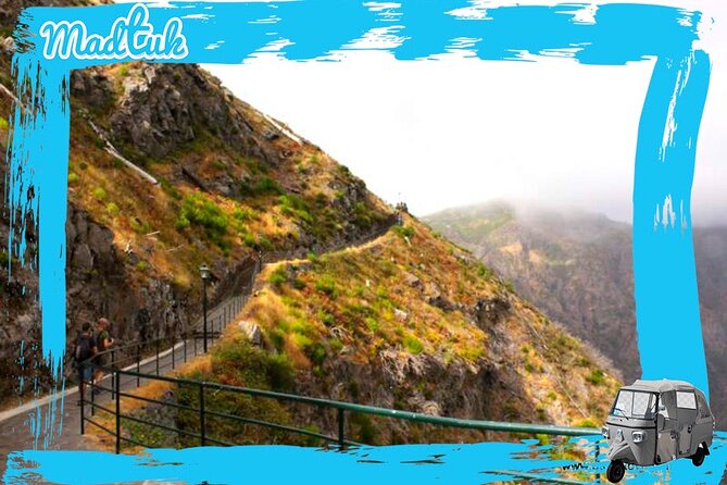 Madeira Nuns Valley Viewpoint Tuk Tuk Tour by MadTuk - Pico dos Barcelos puts Funchal below you