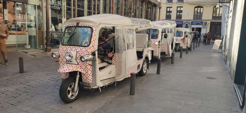Madrid: City Tours - 6 seats private ecological tuk tuk - From Madrid Opera to the Royal Palace