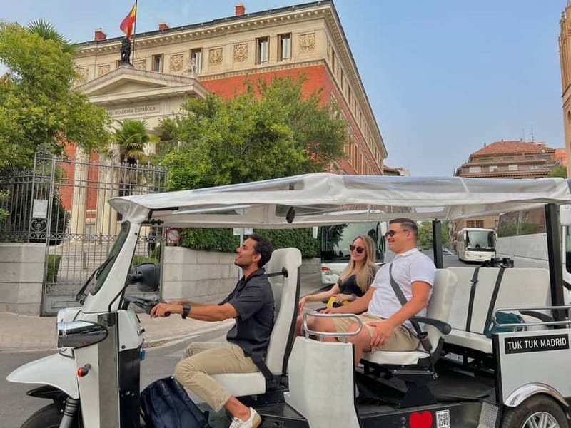 Madrid: Discover the City by Private Electric Tuk Tuk - Calle Mayor, Plaza Mayor, and San Miguel Market
