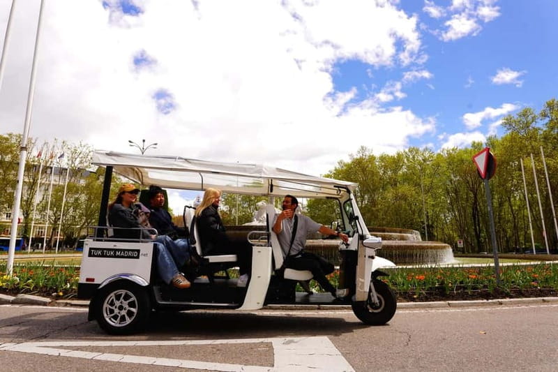 Madrid: Discover the City by Private Electric Tuk Tuk - Salamanca, Serrano, and the Grand Avenues