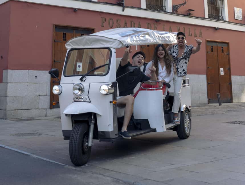 Madrid: Eco-Friendly, Private, and Unique Tuk Tuk Experience - Key points to know before booking