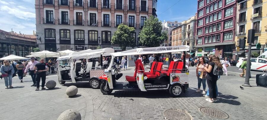 Madrid: Explore the City in an Electric Tuk Tuk - The Royal Palace, Puerta del Sol, and Madrid’s symbols