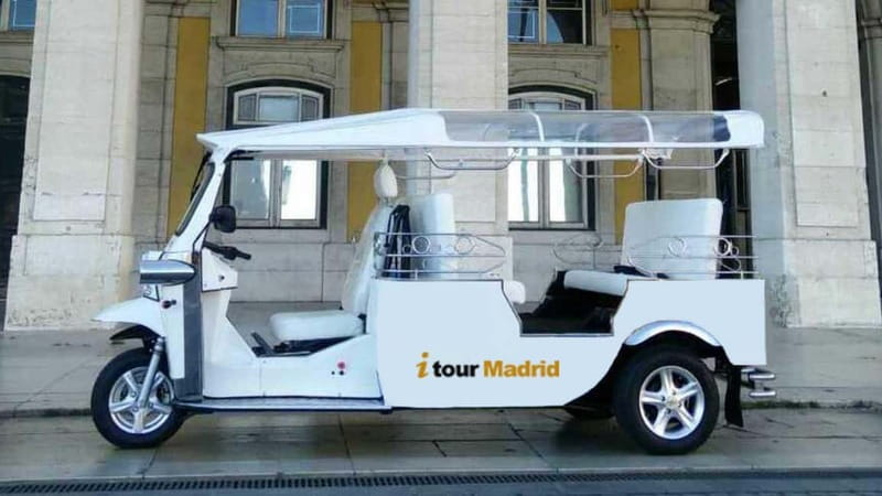Madrid: Highlights City Tour by Electric Tuk Tuk - Congress, Neptune, and the Prado photo stop