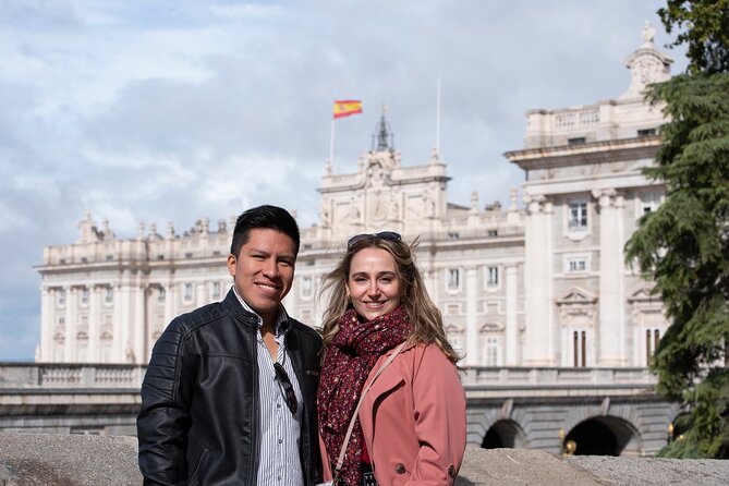 "Madrid : Panoramic views in Tuk Tuk" - Starting at Plaza de la Villa and the Royal Palace
