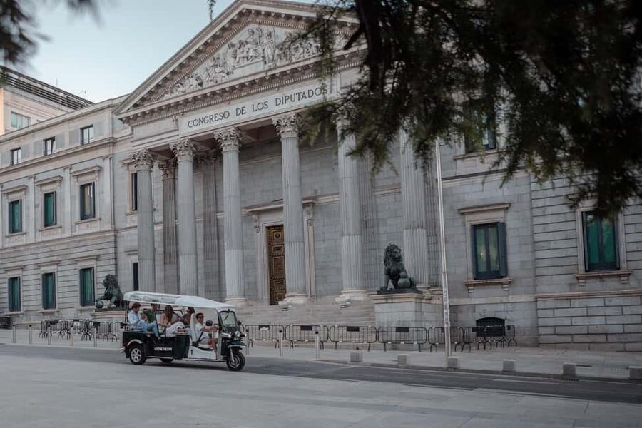 Madrid: Private City Tour by Eco Tuk Tuk - Starting beside the Royal Palace at Puerta del Príncipe