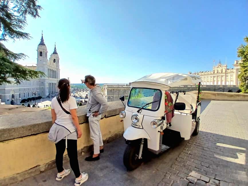 Madrid: Private Tuk-Tuk Tour Highlights - Starting Behind Almudena Cathedral