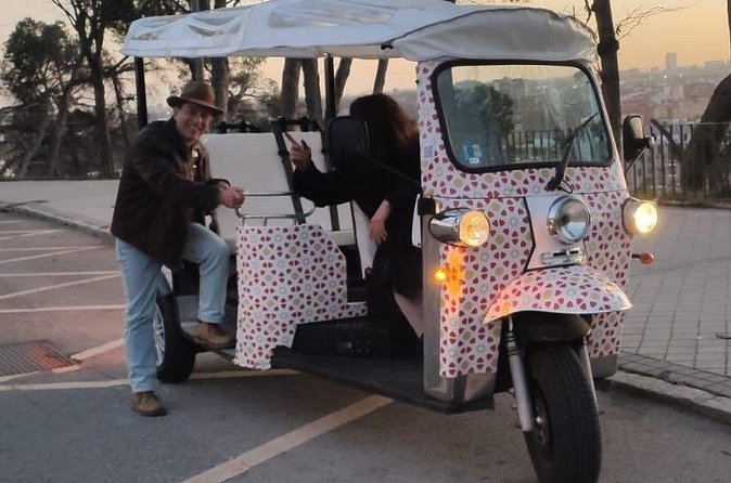 Madrid Sightseeing Tuk Tuk Tours - The Bernabéu is the big stop for football fans