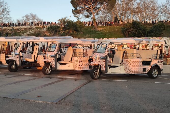 Madrid Sightseeing Tuk Tuk Tours - The southern route reaches Toledo Gate and San Francisco el Grande