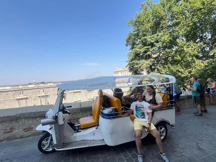 Madrid TUK TUK City Tour - Why a tuk tuk works well in central Madrid