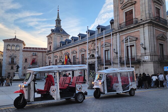 Madrid Tuk Tuk & Olé Experience – Private 1.5h Cultural Tour - Key reasons to consider this Madrid tuk tuk tour