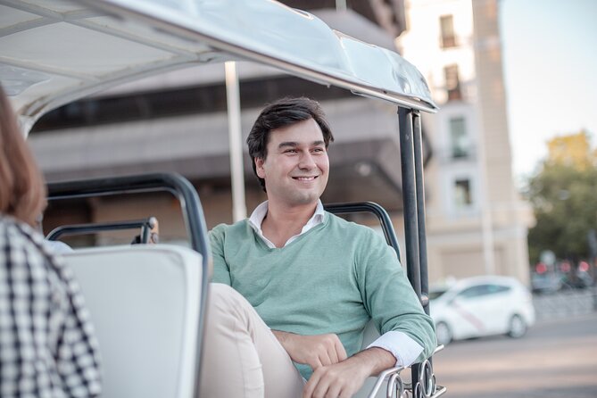 Madrid Welcome Tour with Local Guide in Eco Tuk Tuk Private - How good are the guides?