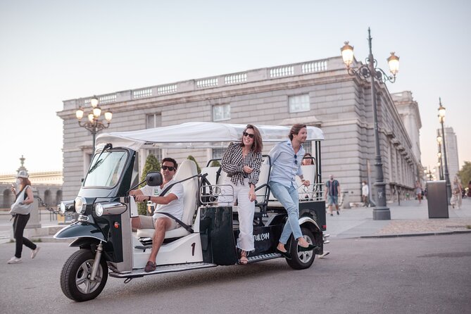 Madrid Welcome Tour with Local Guide in Eco Tuk Tuk Private - From Atocha to the Prado Museum