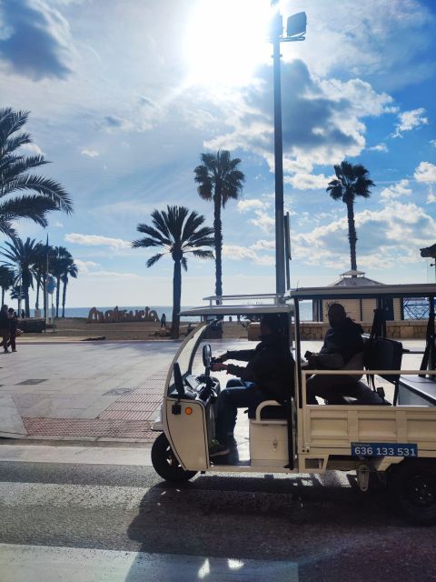 Málaga 1-hour by TukTuki: Essential and Private Tour - La Malagueta bullring and the town hall