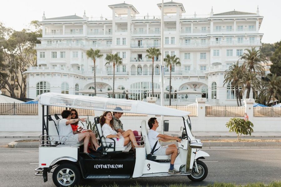 Malaga: Private City Tour by Eco Tuk Tuk - Pompidou Museum and the port