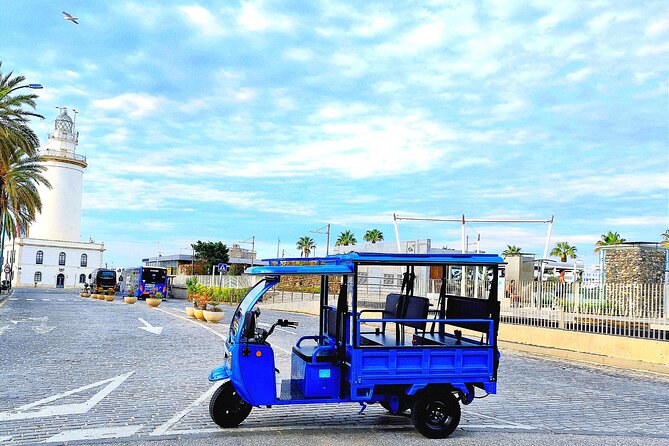 Malaga: Tuk tuk tour - Starting beside the port and La Malagueta
