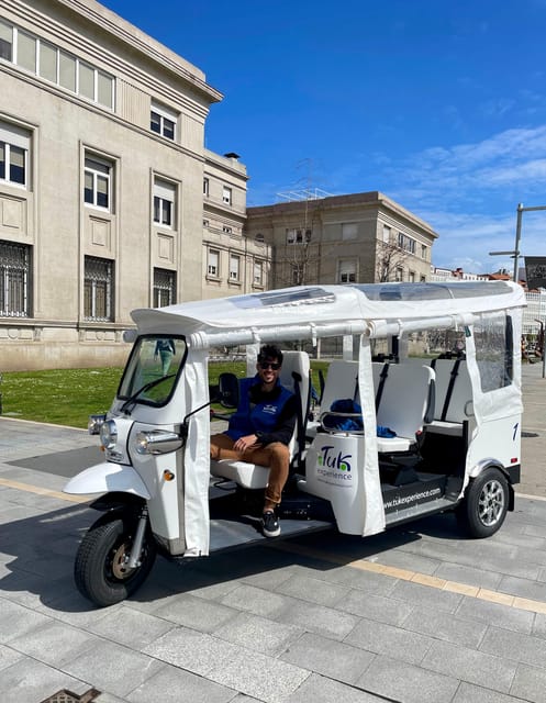 Malaga: VIP private Tuk Tuk tour - Starting at Muelle Dos or Cruise Terminal A