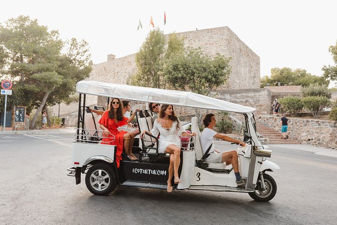 Malaga Welcome Tour with Local Guide in Eco Tuk Tuk Private - Starting at Plaza de la Marina and the port