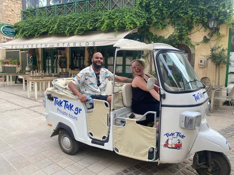 Malia: Sissi and Beyond Tuk Tuk Tour with Raki and Honey - Key points at a glance