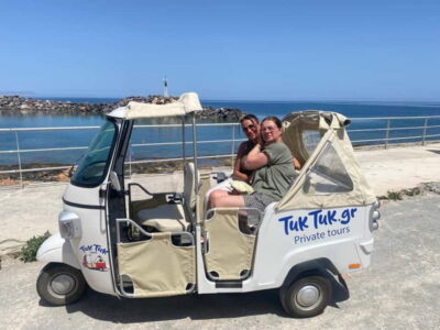 Malia: Sissi and Beyond Tuk Tuk Tour with Raki and Honey