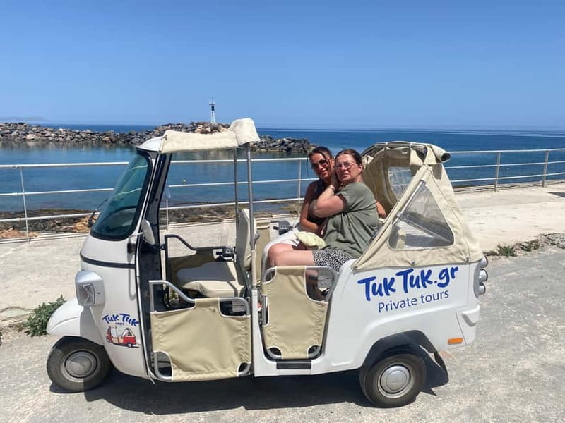 Malia: Sissi and Beyond Tuk Tuk Tour with Raki and Honey - Pickup along the Malia and Hersonissos coast
