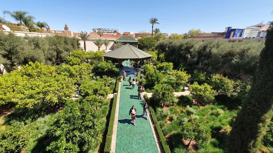 Marrakech Tuk-Tuk Tour with Photography Museum+Secret Garden - From Bab Agnaou to the red city walls