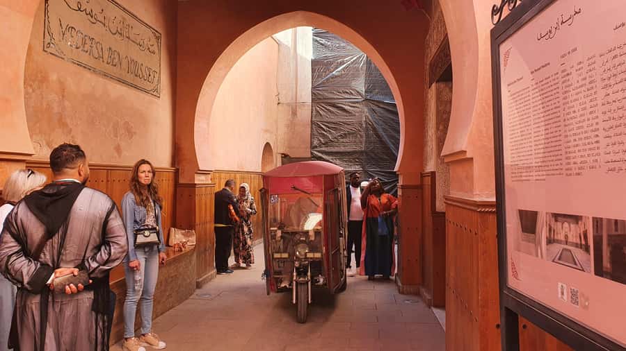 Marrakech Tuk-Tuk Tour with Photography Museum+Secret Garden - The Photography Museum and its rooftop pause