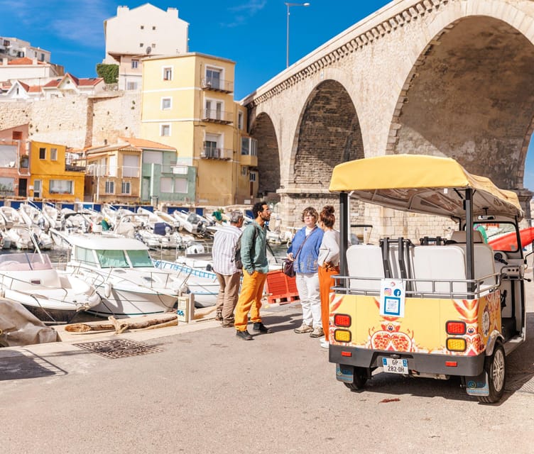 Marseille: Explore the historic Panier district in an electric Tuk Tuk - Starting in Marseille’s oldest quarter