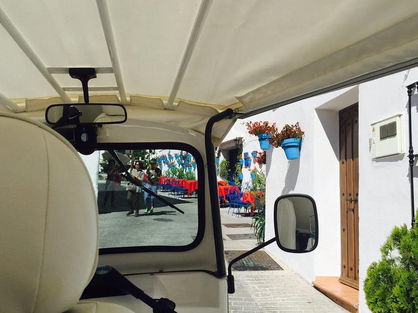 Mijas: Panoramic city tour with an electric Tuk Tuk - Why a tuk-tuk makes sense in Mijas Pueblo