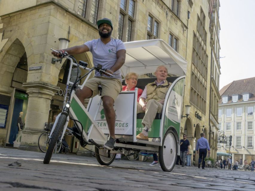 Münster-Highlights-Tour with Rickshaw-Guide - Choosing between 30 and 90 minutes