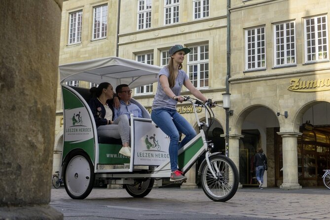 Münster Unpacked Tour : Rickshaw City Tour with Guide - Erbdrostenhof and the details you might miss