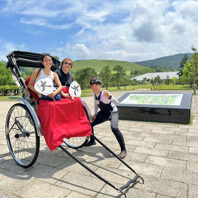 Nara: Cultural Heritage Tour by Rickshaw - The 70-minute Mt. Wakakusa and deer route