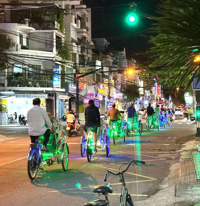 Nha Trang After Dark by Cyclo (Pedicab) - Stop one: Banh Can near Po Nagar Cham Temple