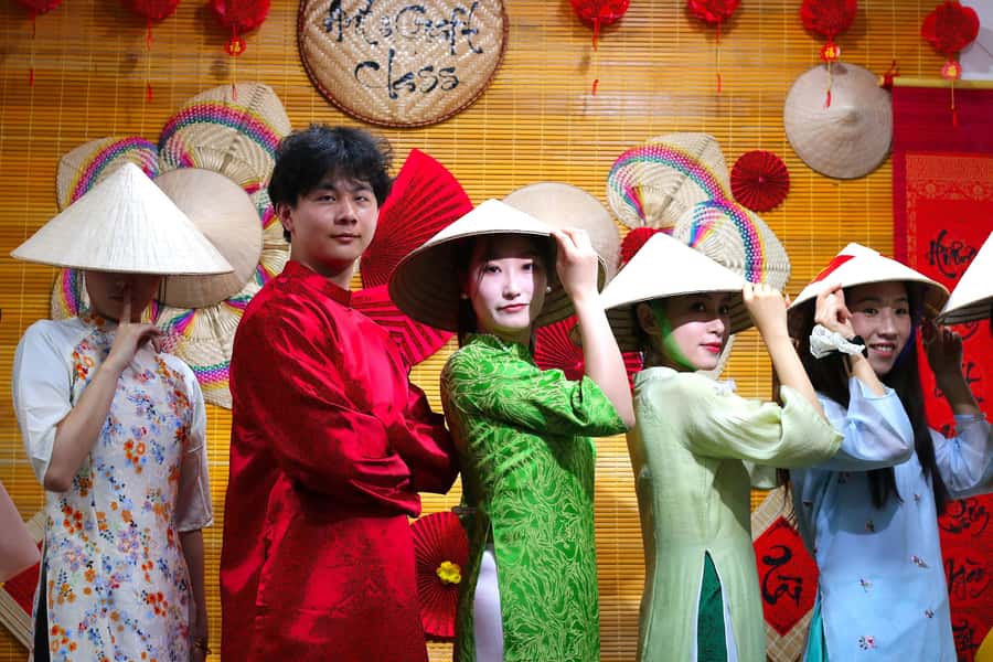 Nha Trang: Ao Dai Photoshoot with Cyclo Ride - The cyclo ride through central Nha Trang