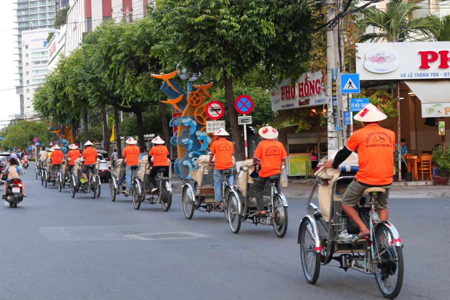 Nha Trang: Ao Dai Photoshoot with Cyclo Ride - The Stone Church and Nha Trang’s older character