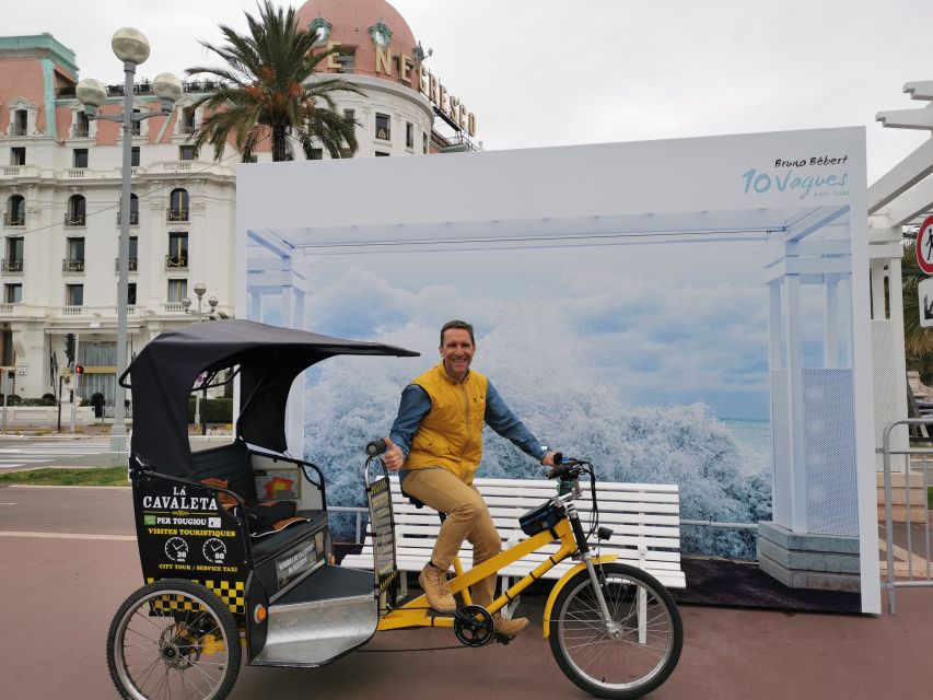 Nice: Electric Rickshaw City Tour with Local Guide - Key things to know before riding