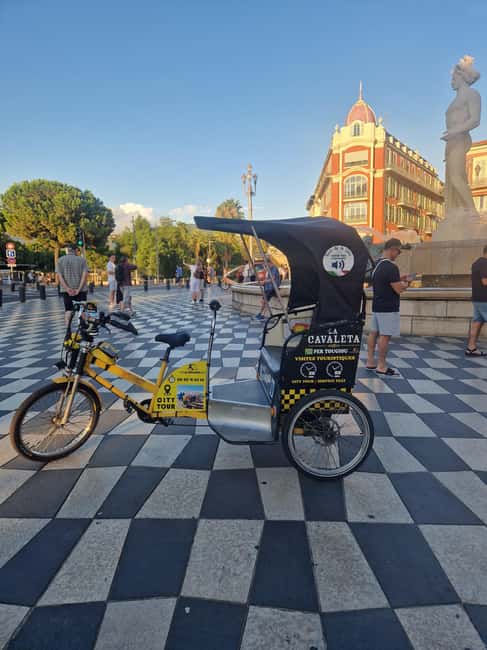 Nice: Electric Rickshaw City Tour with Local Guide - The Promenade des Anglais and Hotel Negresco