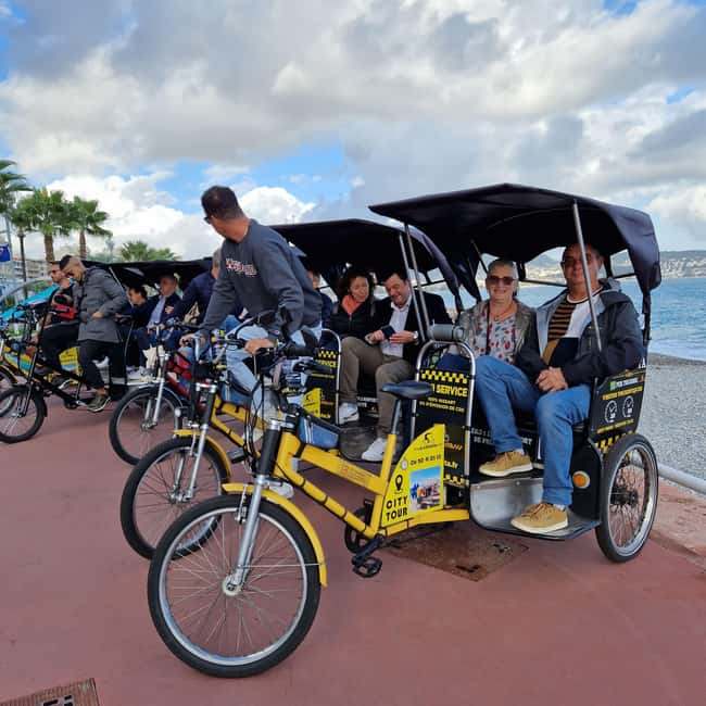 Nice: Electric Rickshaw City Tour with Local Guide - Place Garibaldi, the port, and La Réserve
