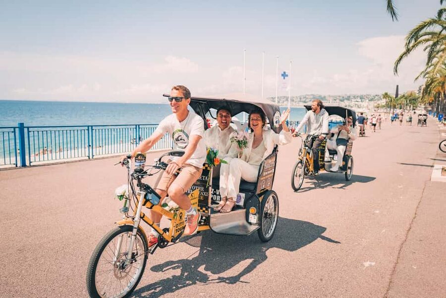 Nice: Electric Rickshaw City Tour with Local Guide - Timing, seating, and comfort