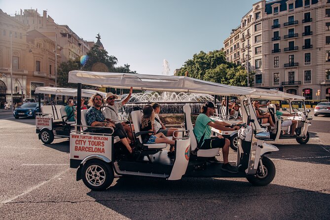 Official Tuk Tuk BCN l Barcelona 3 Hours City Tour - Key points at a glance