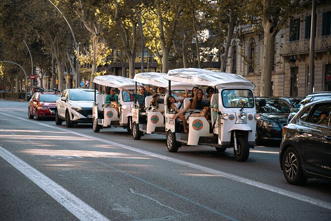 Official Tuk Tuk BCN l Barcelona 3 Hours City Tour - Arc de Triomf and the city’s grand avenues